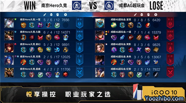 Hero vs AG超玩会 全场录像